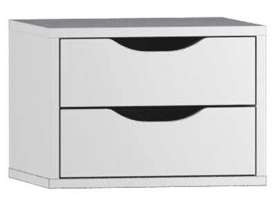 System Fit Tall Unit Accessory- 2 Drawers